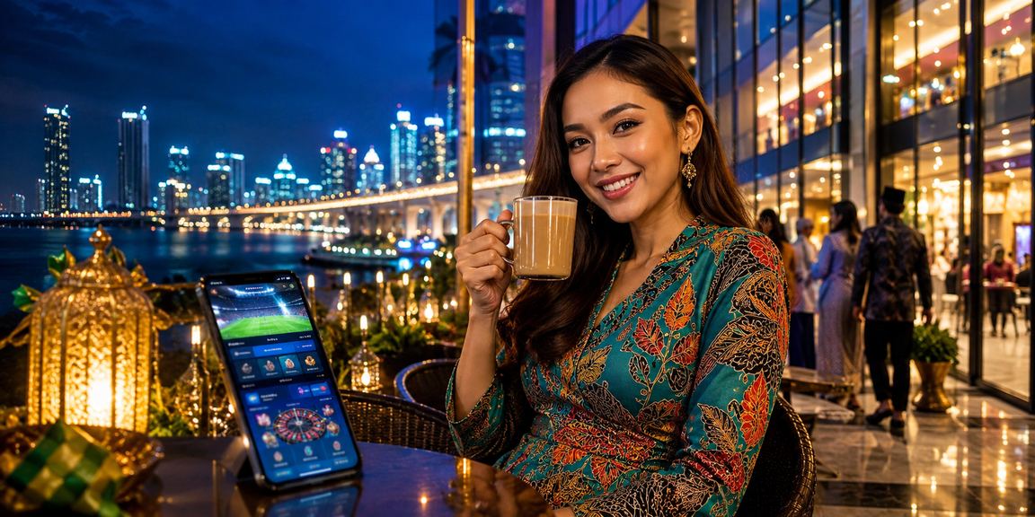Permainan slot kasino mudah alih di Johor Bahru dengan motif batik Malaysia