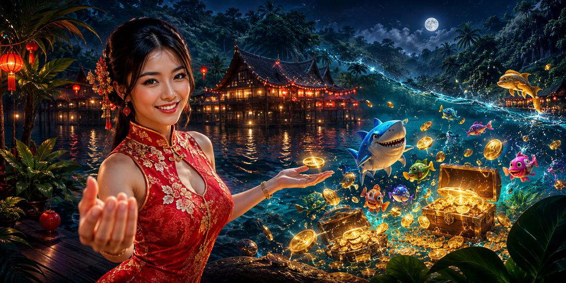 Permainan tembak ikan dari Sarawak Malaysia